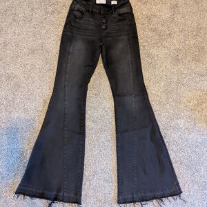 Black Flared Women's Jeans